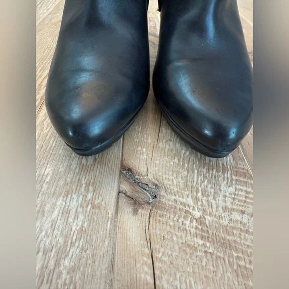 Paul Green Leather Heel Ankle Boots, Size 9.5 US EUC - Picture 7 of 11